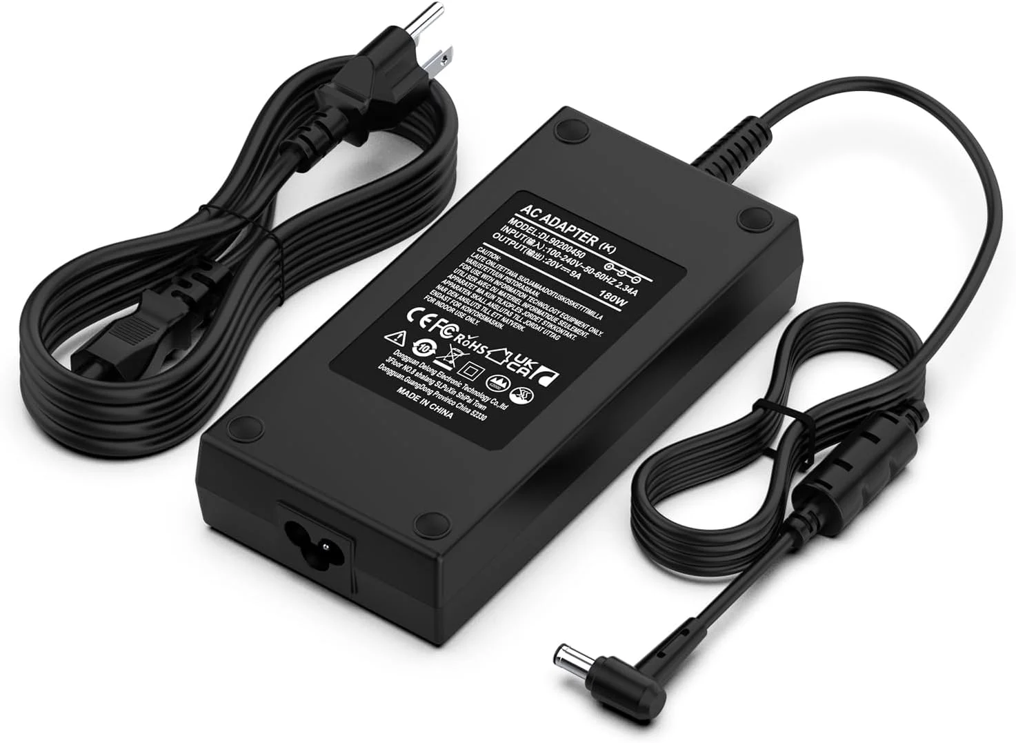 شارژر لپ تاپ 180 واتی ROLADA سازگار با ASUS TUF Gaming GR8 II GU502، GU502GV؛ ROG Zephyrus G14، G15، GA401، GA502IU، GL703GM، G531GT، GA401I، GA502، GA502D، GA502DU شارژر لپ تاپ 180 واتی ROLADA سازگار با ASUS TUF Gaming GR8 II GU502، GU502GV؛ ROG Zephyrus G14، G15، GA401، GA502IU، GL703GM، G531GT، GA401I، GA502، GA502D، GA502DU