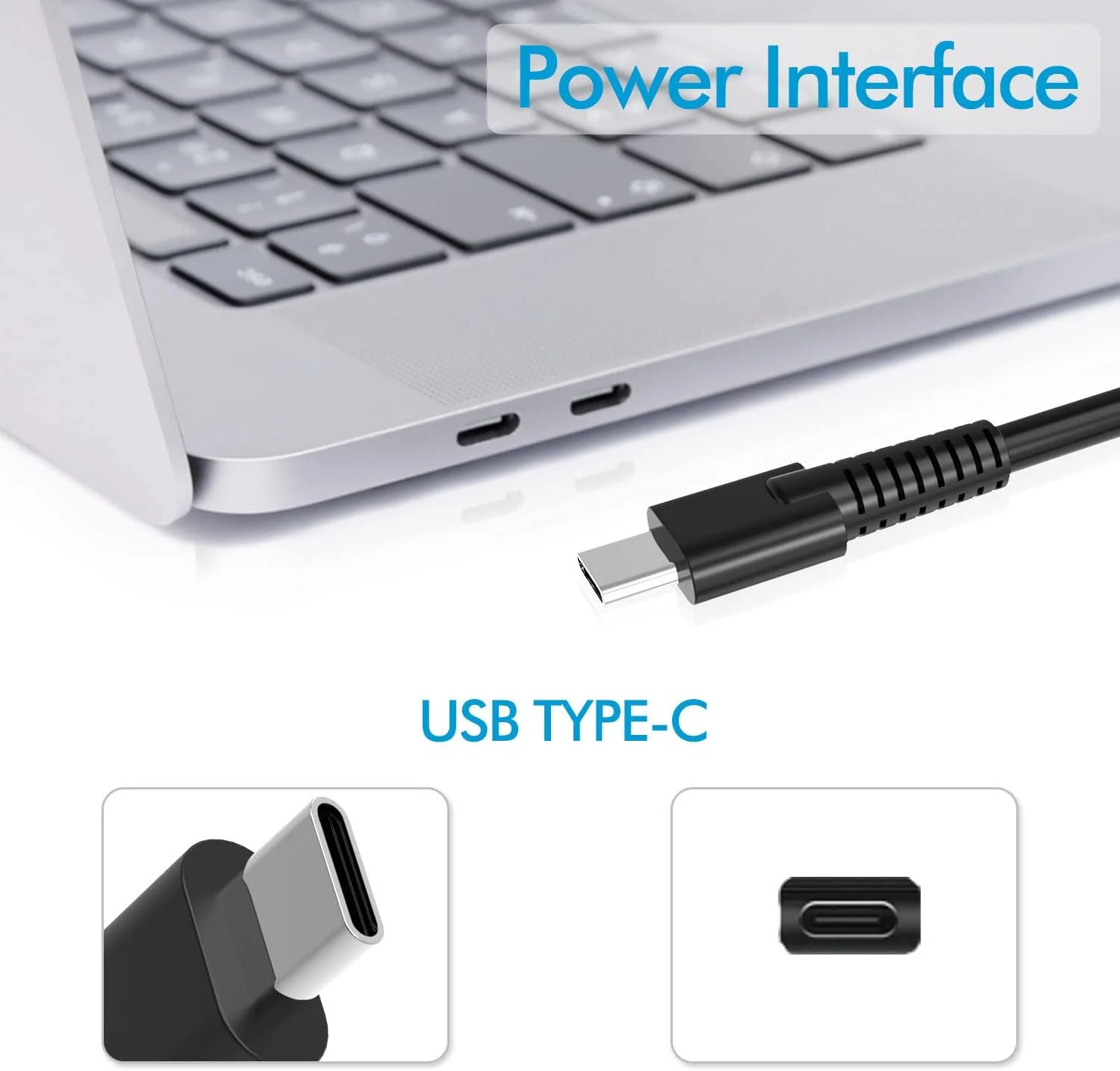 شارژر 100 واتی USB C AC برای ASUS ROG Flow Z13 GZ301 GZ301Z ASUS ROG Flow X13 GV301 GV301Q GV301R آداپتور برق لپ تاپ مدل A20-100P1A شارژر 100 واتی USB C AC برای ASUS ROG Flow Z13 GZ301 GZ301Z ASUS ROG Flow X13 GV301 GV301Q GV301R آداپتور برق لپ تاپ مدل A20-100P1A