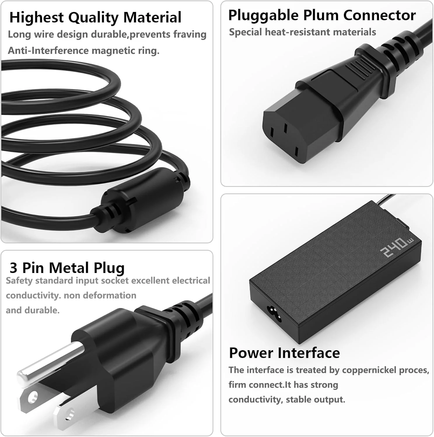 شارژر لپ تاپ 240 وات 200 وات مناسب برای ایسوس ROG Strix Scar 17 15 G15 G16 G513 G513M G513GU G513RM Zephyrus M16 G14 G15 G16 S17 TUF F17 F16 A15 Flow X16 ProArt StudioBook vivobook pro15 ADP-240EB B شارژر لپ تاپ 240 وات 200 وات مناسب برای ایسوس ROG Strix Scar 17 15 G15 G16 G513 G513M G513GU G513RM Zephyrus M16 G14 G15 G16 S17 TUF F17 F16 A15 Flow X16 ProArt StudioBook vivobook pro15 ADP-240EB B