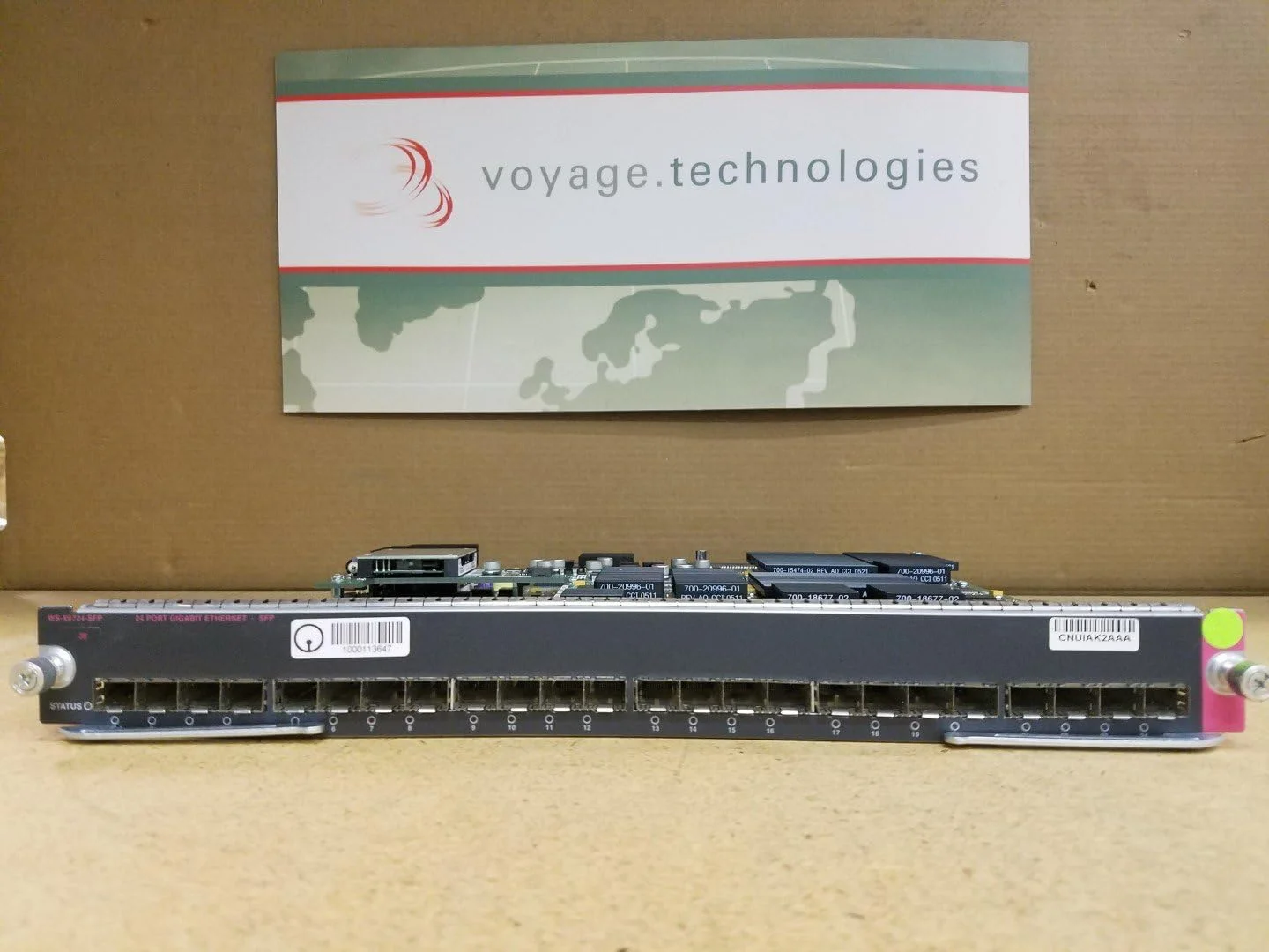 WS-X6724-SFP - ماژول 24 پورت گیگ اترنت CISCO CATALYST 6500 با قابلیت Fabric