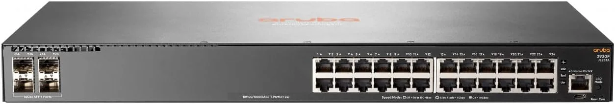 سوئیچ HPE Aruba 2930F 24G 4SFP+ اروپا