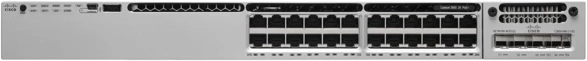 سوییچ سیسکو کاتالیست 3850 با 24 پورت PoE