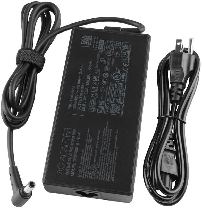 شارژر 20 ولت 9 آمپر 180 وات برای ایسوس TUF Gaming A15 FA506 FA506IC A17 FA706 FX505DD FX505DT FX505DU FX505GE FX505GM FX705DD FX705DT FX705DU FX705DY PX505GE TUF506I TUF506IH TUF506II