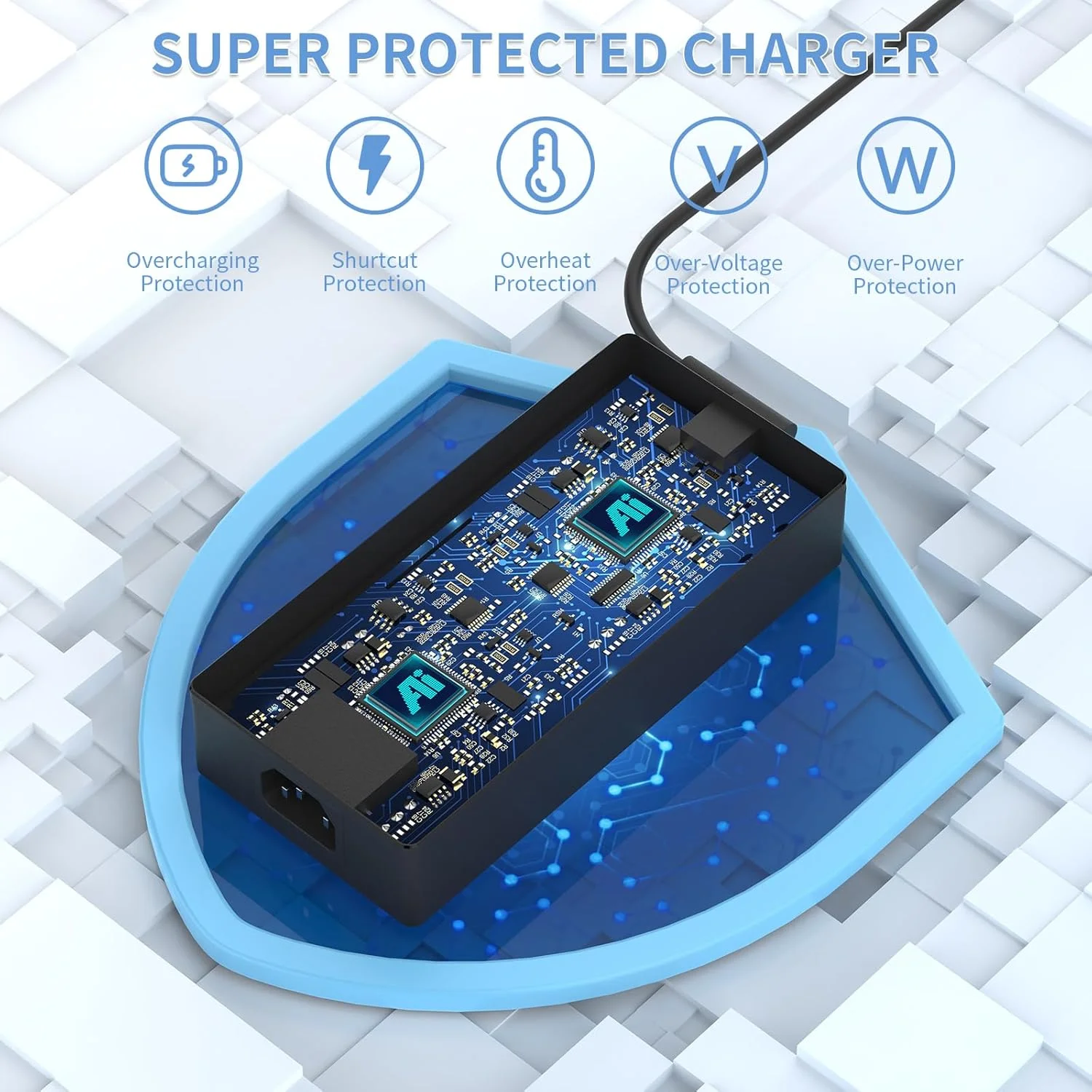 شارژر 280 واتی سازگار با لپ‌تاپ‌های گیمینگ ایسوس راگ استریکس G15 G16 G17 G18 G513R G513Q G713Q زفیروس M16 فلو X16 اسکار 15 17 G532L G533Z G732L G733Z G731G G531G G703G ADP-280BB B