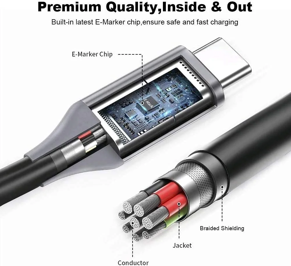 شارژر 45 واتی USB-C برای لپ تاپ ایسوس Chromebook CX3 CX3400 CX3400FMA، 20 ولت 2.25 آمپر، آداپتور برق ADP-45XE D