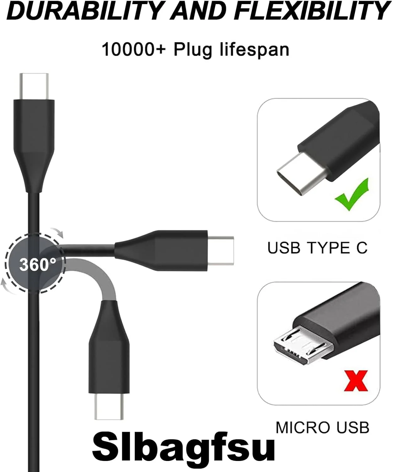 شارژر لپ تاپ یونیورسال 45 واتی USB C سازگار با شارژر کروم بوک ایسوس USB-C، آداپتور AC Type C با قابلیت شارژ سریع