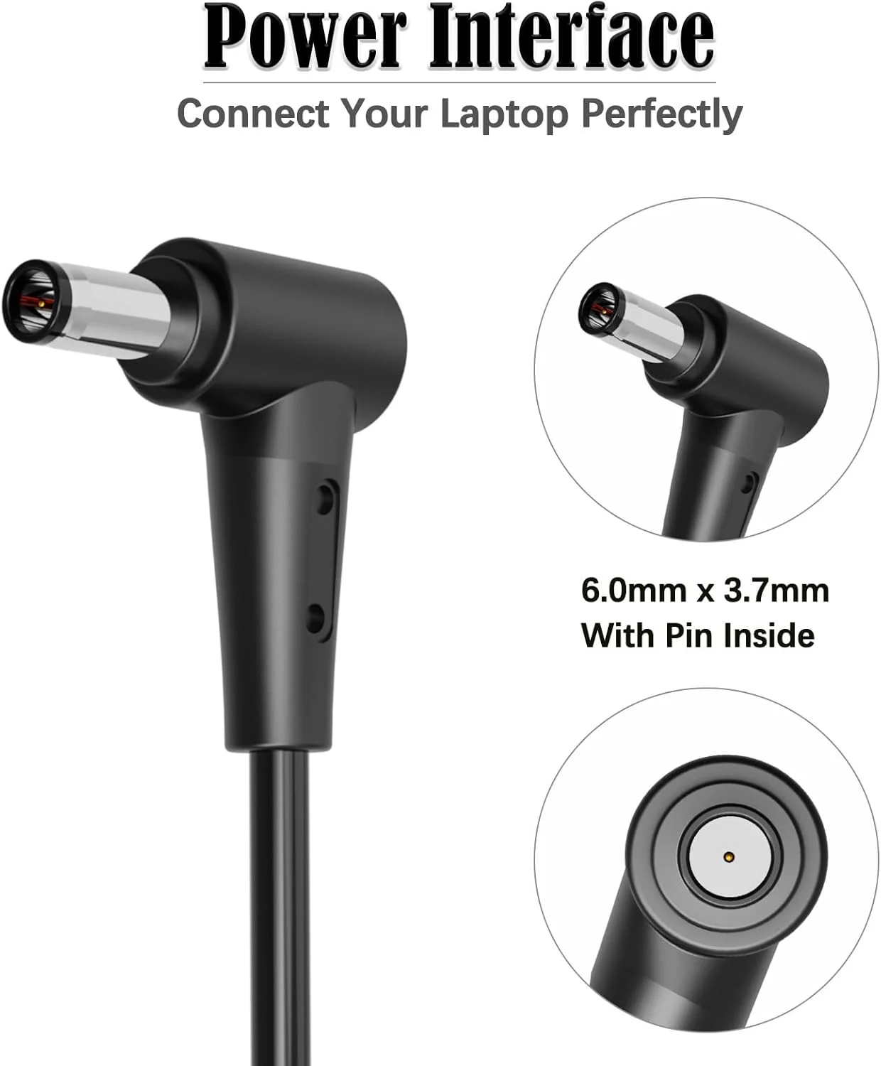 آداپتور شارژر AC باریک 330 واتی برای لپ‌تاپ‌های ASUS ROG Strix Scar 16 17 18 G18 G634JY G634JZ G733PZ G733PY G733 G733CX G814JZ G814JI G834JY Zephyrus Duo 16 GX650PZ GX650PY به همراه کابل برق