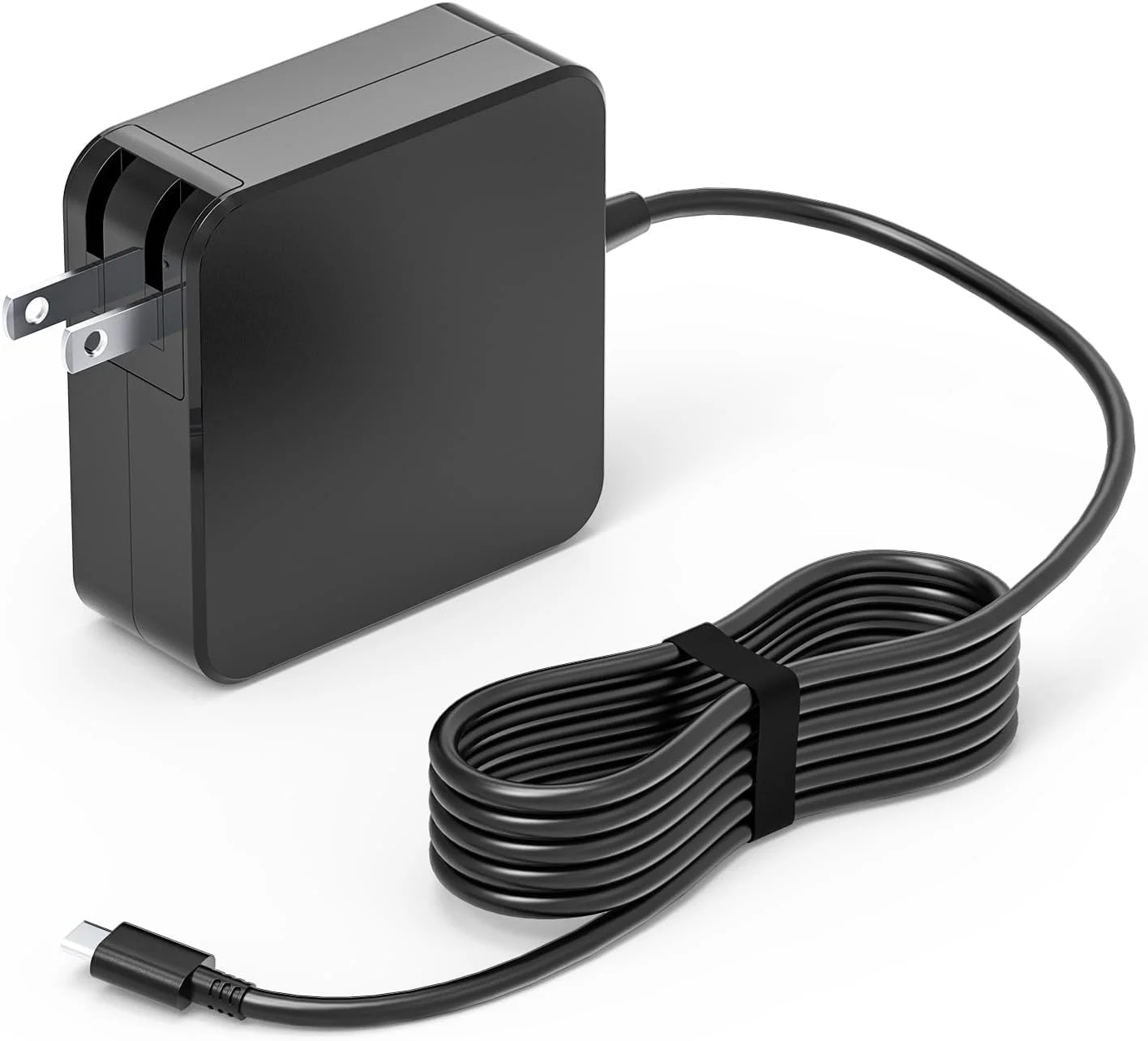 آداپتور برق شارژر لپ تاپ 65 واتی USB C، شارژر سریع USB-C سازگار با Asus Chromebook Flip C101 C204 C213 C223 C302C C403 C423 C425 C433 C434 C436 C523 CX22 CM3 CM5 CX5 به همراه سیم برق