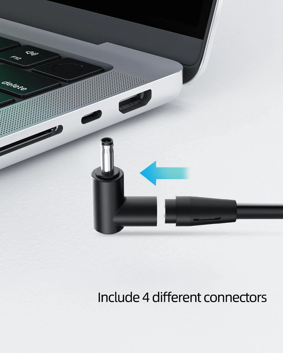 شارژر نیک پاور مناسب برای لپ تاپ های ایسوس ویووبوک، ذنبوک و سایر مدل ها (دارای گواهینامه ایمنی UL)، دارای نشانگر شارژ، دوشاخه تاشو (مقاوم در برابر خراش)، کابل 2.3 متری، 65W/45W/33W