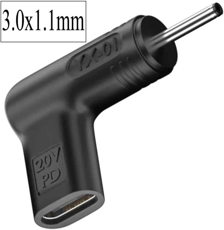 آداپتور USB-C به DC با ولتاژهای 12V/ 18.5V/ 19V/19.5V/20V، سازگار با لپتاپهای دل، اچپی، ایسر، ایسوس، لنوو، سرفیس، توشیبا و سامسونگ آداپتور USB-C به DC با ولتاژهای 12V/ 18.5V/ 19V/19.5V/20V، سازگار با لپتاپهای دل، اچپی، ایسر، ایسوس، لنوو، سرفیس، توشیبا و سامسونگ