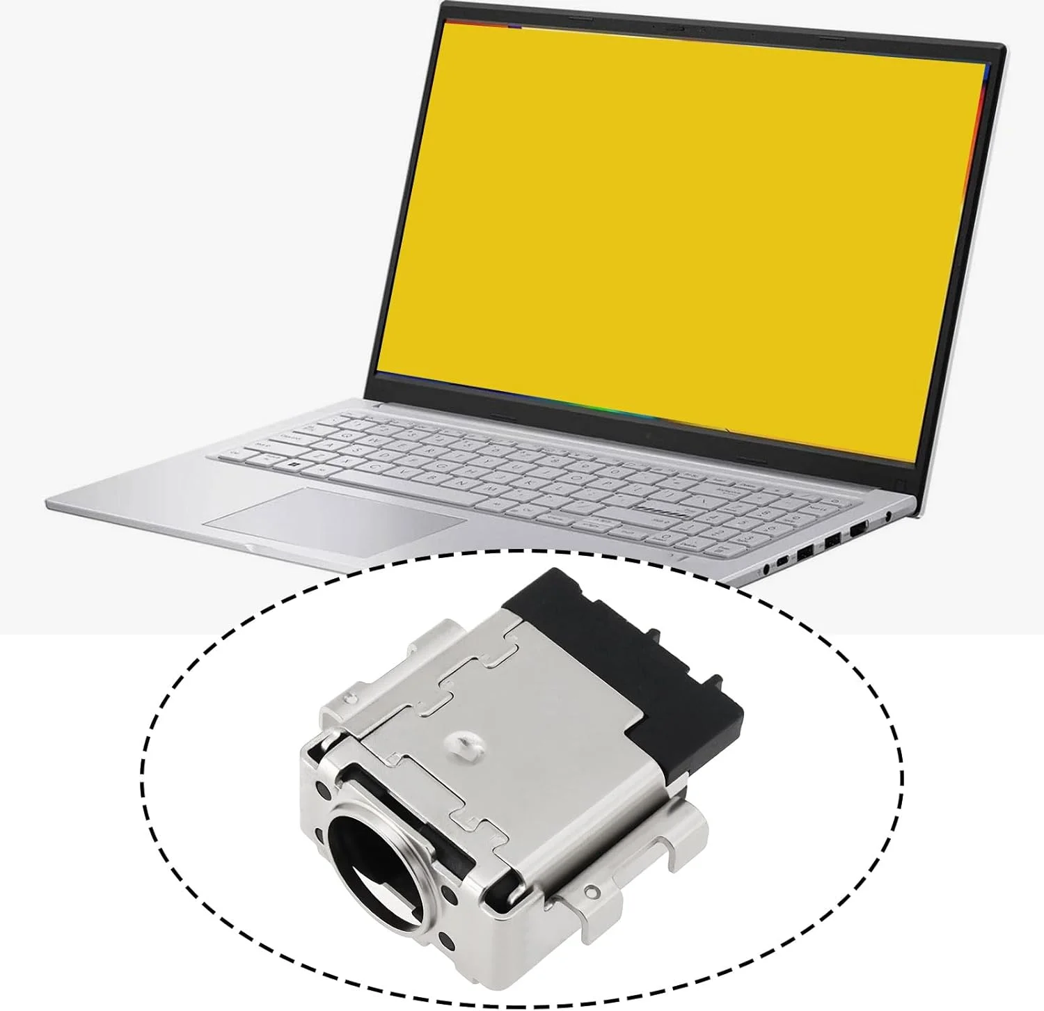 پورت برق لپ تاپ، سوکت شارژ، جک DC سازگار با ایسوس ویووبوک 15 X1504 پورت برق لپ تاپ، سوکت شارژ، جک DC سازگار با ایسوس ویووبوک 15 X1504