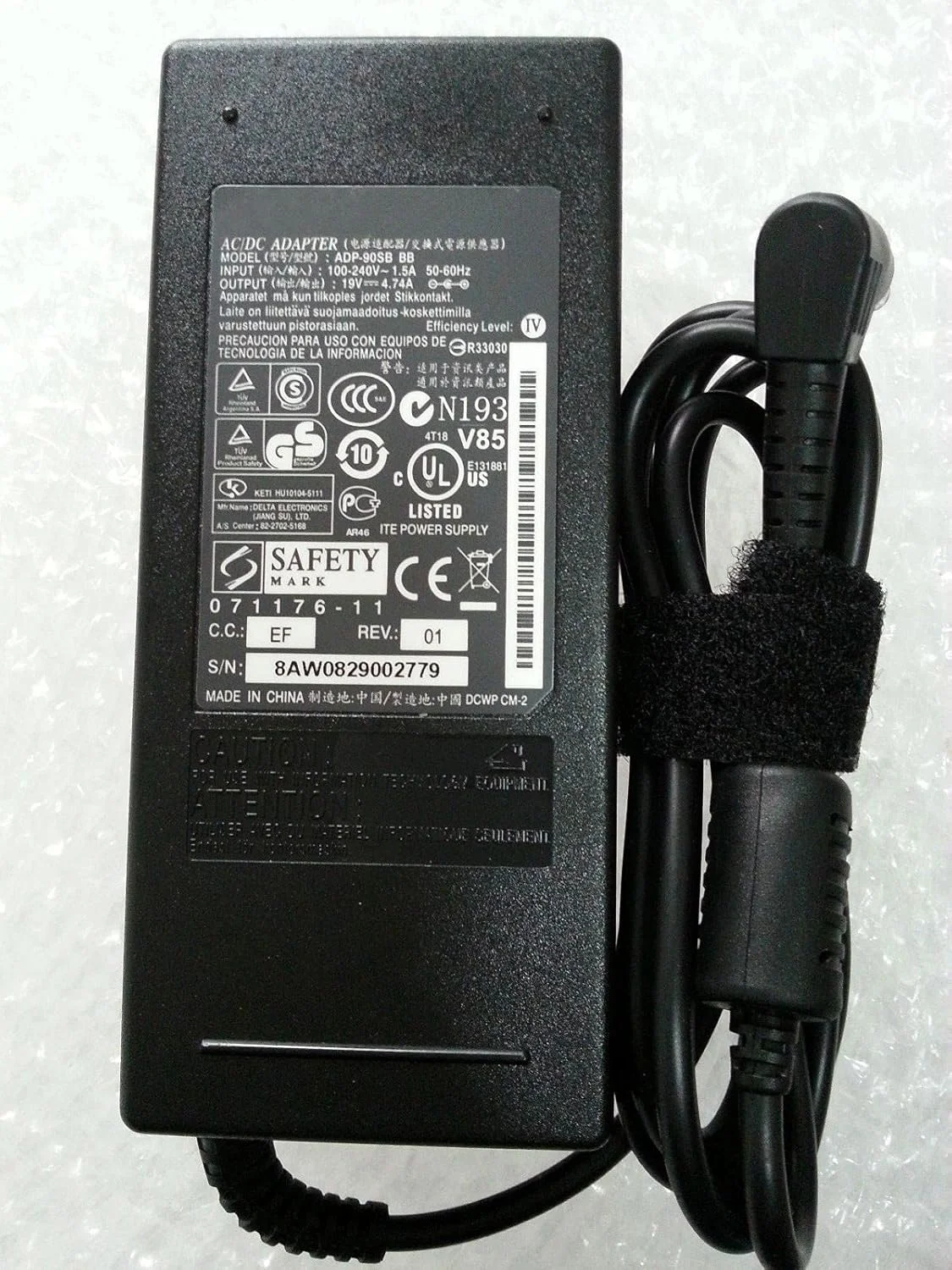 آداپتور AC اورجینال 19V 4.74A 90W برای نوت بوک Asus EXA0904YH R32379