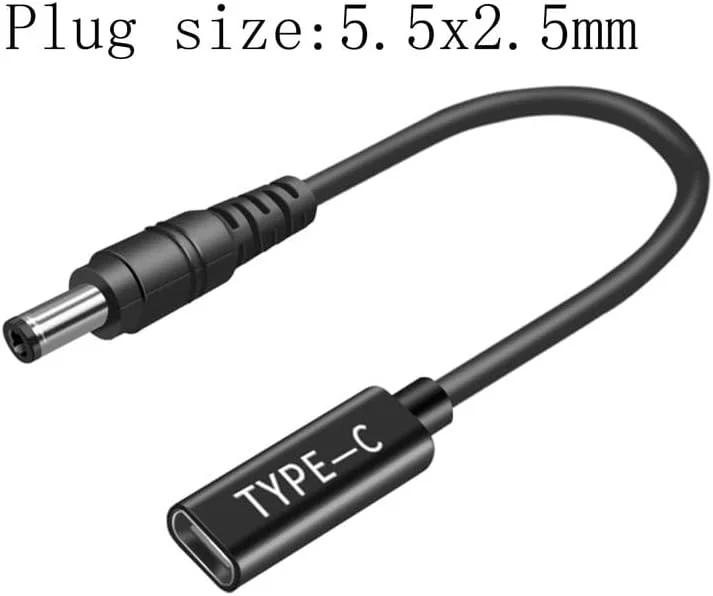 آداپتور Type C به DC با پورت 5.5x2.5 میلیمتر، آداپتور DC با ولتاژهای 12V 5V 20V و پورت 5.5 x2.5 میلیمتر مناسب برای الترابوکها، ایسوس Zenbook، دوربینهای مداربسته، روتر، کنسولهای بازی قدیمی، یخچال خودرو آداپتور Type C به DC با پورت 5.5x2.5 میلیمتر، آداپتور DC با ولتاژهای 12V 5V 20V و پورت 5.5 x2.5 میلیمتر مناسب برای الترابوکها، ایسوس Zenbook، دوربینهای مداربسته، روتر، کنسولهای بازی قدیمی، یخچال خودرو