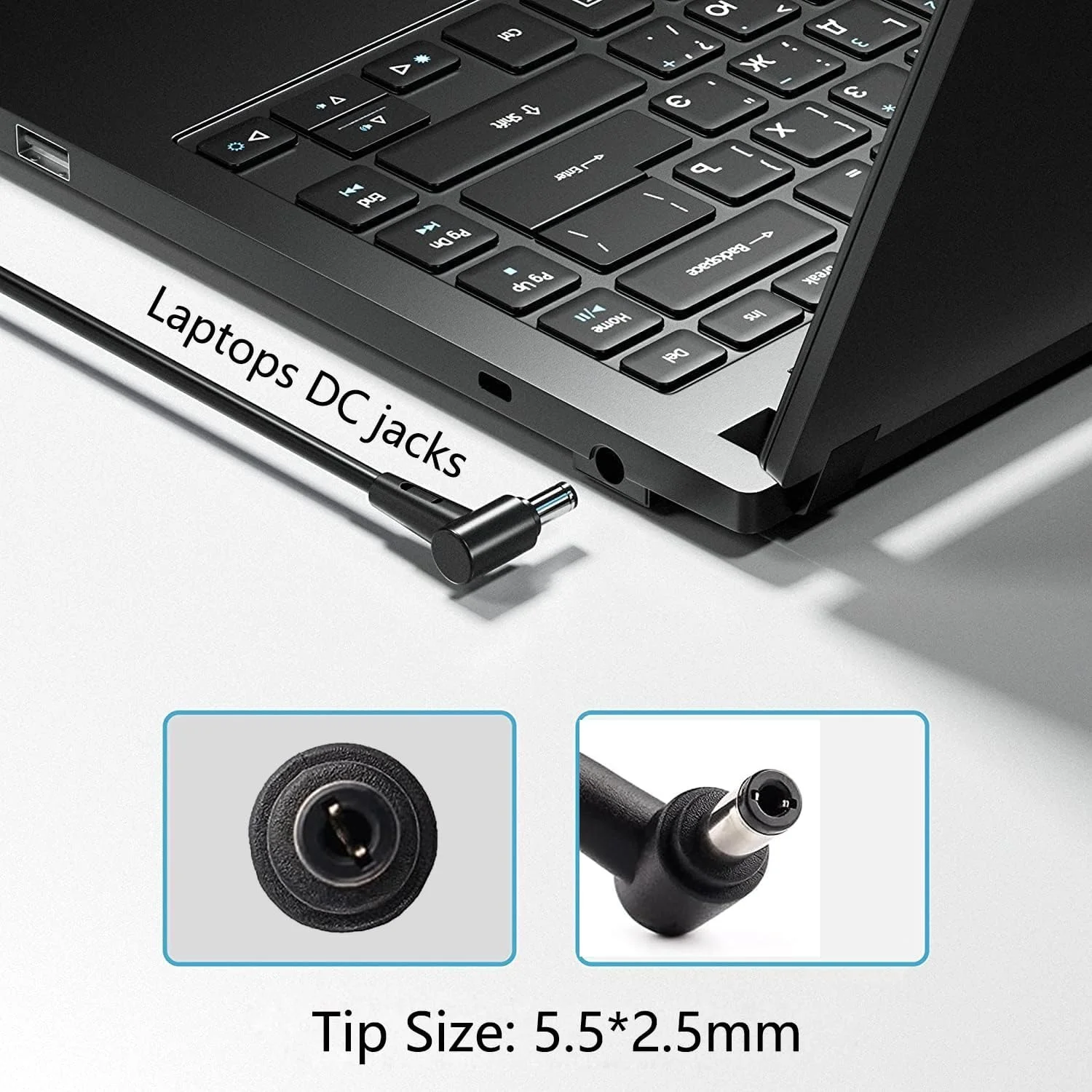 آداپتور برق لپ تاپ 19V 4.74A 90W ADP-90YD B سازگار با لپ تاپ های ASUS N55SL N75 N75E N75S U46JC U46S U46SD U46SV