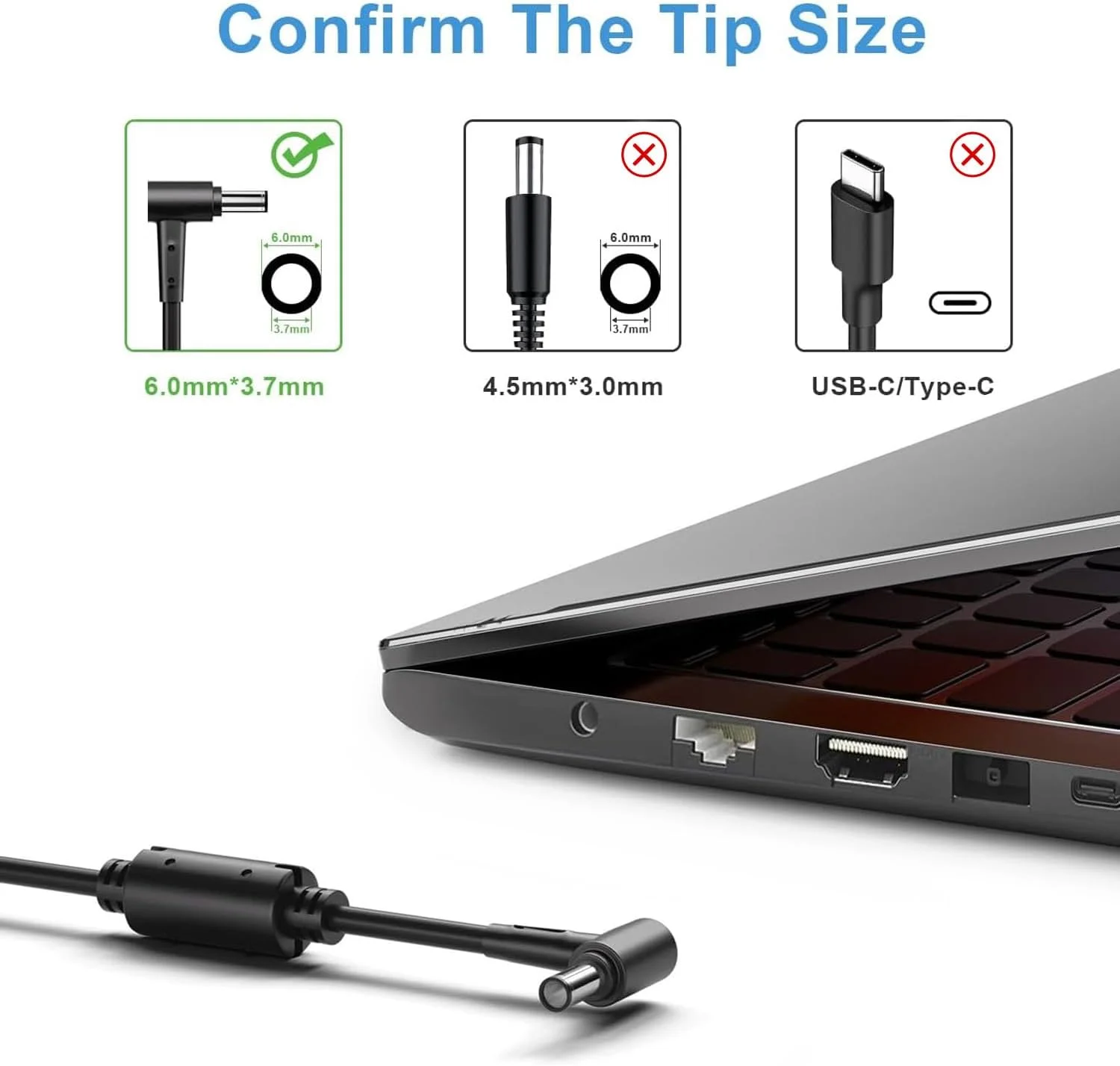 شارژر لپ تاپ 280 واتی سازگار با لپ تاپ های ایسوس راگ استریکس G18 G17 G16 G15 مدل های adp-280eb b و adp-280eb f و adp-280bb b به همراه کابل برق