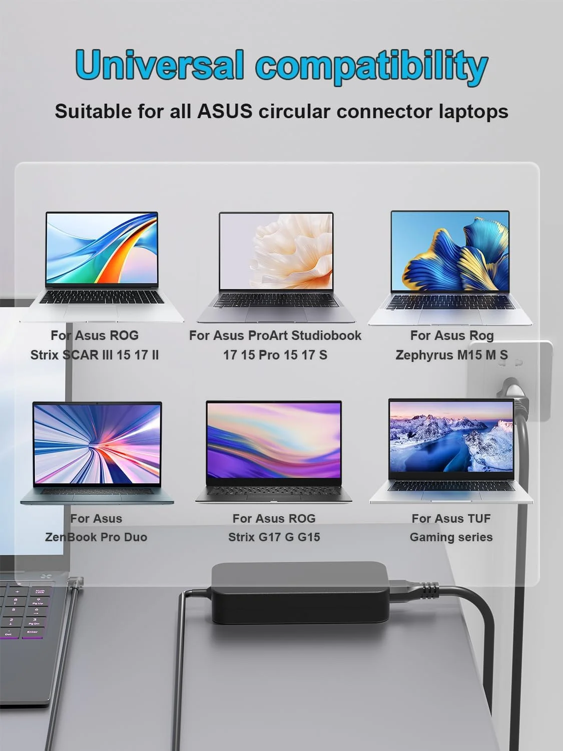 230W ADP-230GB B Charger Compatible with Asus ROG Strix G G15 G17 G512 GL531 G702 G712 Scar 15 17 II III G532 G542L G732 G531 Zephyrus S M M15 S15 GX735 GX531 GM501 GU502 GX502 Laptop 230W ADP-230GB B Charger Compatible with Asus ROG Strix G G15 G17 G512 GL531 G702 G712 Scar 15 17 II III G532 G542L G732 G531 Zephyrus S M M15 S15 GX735 GX531 GM501 GU502 GX502 Laptop