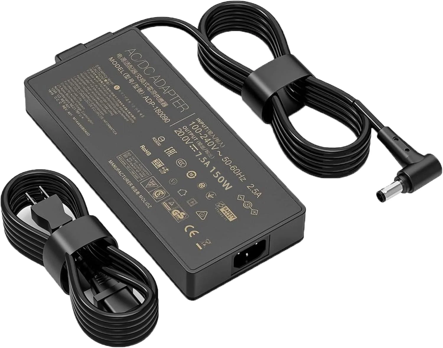 شارژر لپ تاپ 150 واتی مناسب برای ایسوس TUF Gaming A15 A17 F15 F17 FA506 FA706 FX505 FX566 FX506 FX705 سازگار با ایسوس ROG Strix G15 G531GD G531GT G731GT ADP-150CH B A18-150P1A شارژر لپ تاپ 150 واتی مناسب برای ایسوس TUF Gaming A15 A17 F15 F17 FA506 FA706 FX505 FX566 FX506 FX705 سازگار با ایسوس ROG Strix G15 G531GD G531GT G731GT ADP-150CH B A18-150P1A