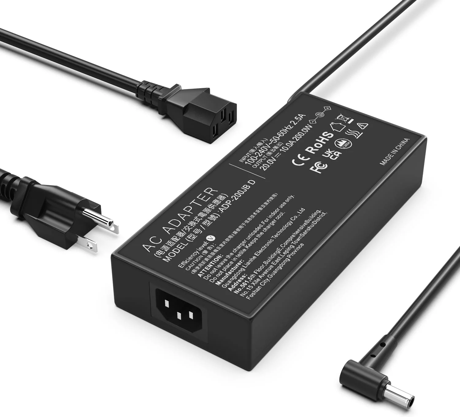 شارژر 200 واتی ADP-200JB D مناسب برای لپ تاپ های گیمینگ ASUS ROG Zephyrus G15 GA503QM GA503QS GA503QR، ROG-Strix G15 G17، ASUS-TUF A15 A17 F15 F17 با پورت 6.0 * 3.7 میلی متری شارژر 200 واتی ADP-200JB D مناسب برای لپ تاپ های گیمینگ ASUS ROG Zephyrus G15 GA503QM GA503QS GA503QR، ROG-Strix G15 G17، ASUS-TUF A15 A17 F15 F17 با پورت 6.0 * 3.7 میلی متری