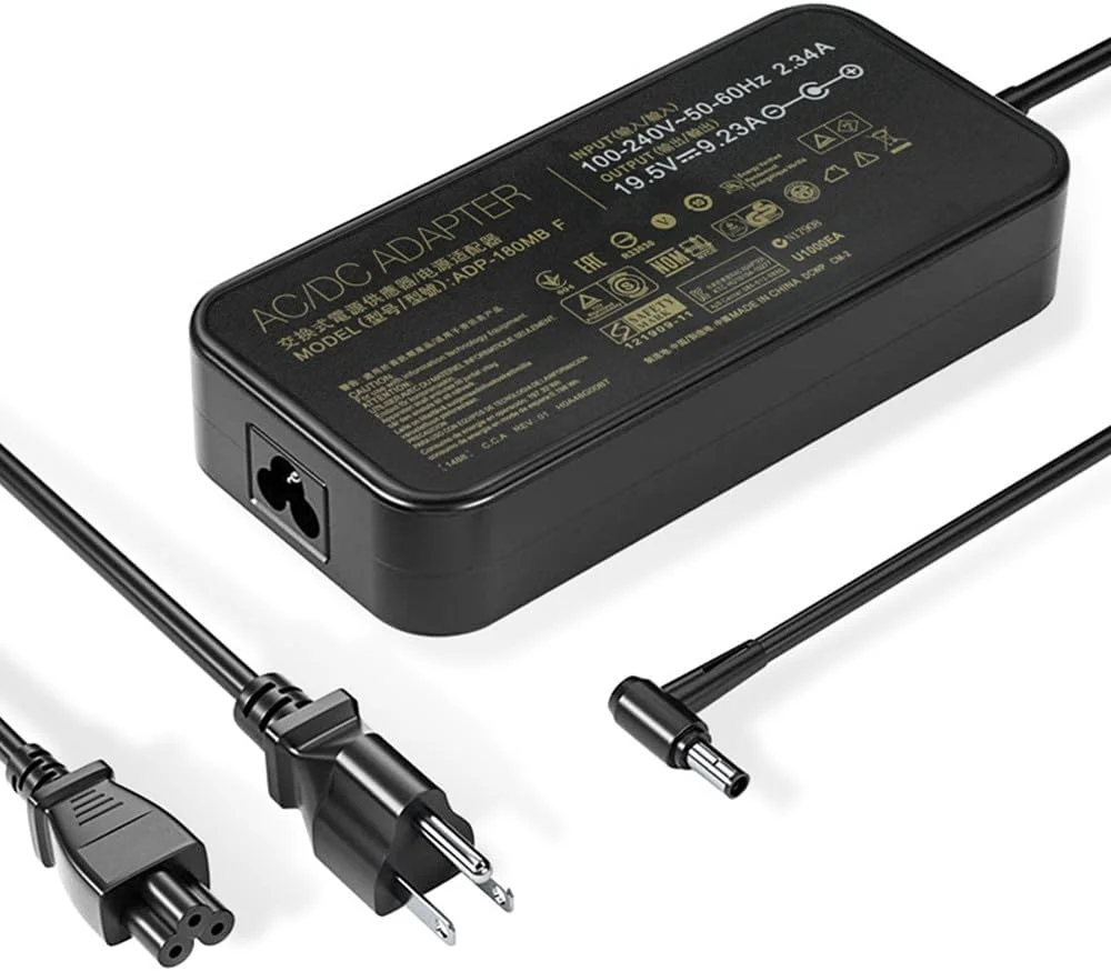 آداپتور AC لپ تاپ 19.5V 9.23A 180W 5.5X2.5mm مناسب برای Asus G751J G751JL G751JM ZX50J ZX50JX G750JM G750JS G750JW G750JX N56VB ADP-180MB F به همراه سیم برق آداپتور AC لپ تاپ 19.5V 9.23A 180W 5.5X2.5mm مناسب برای Asus G751J G751JL G751JM ZX50J ZX50JX G750JM G750JS G750JW G750JX N56VB ADP-180MB F به همراه سیم برق