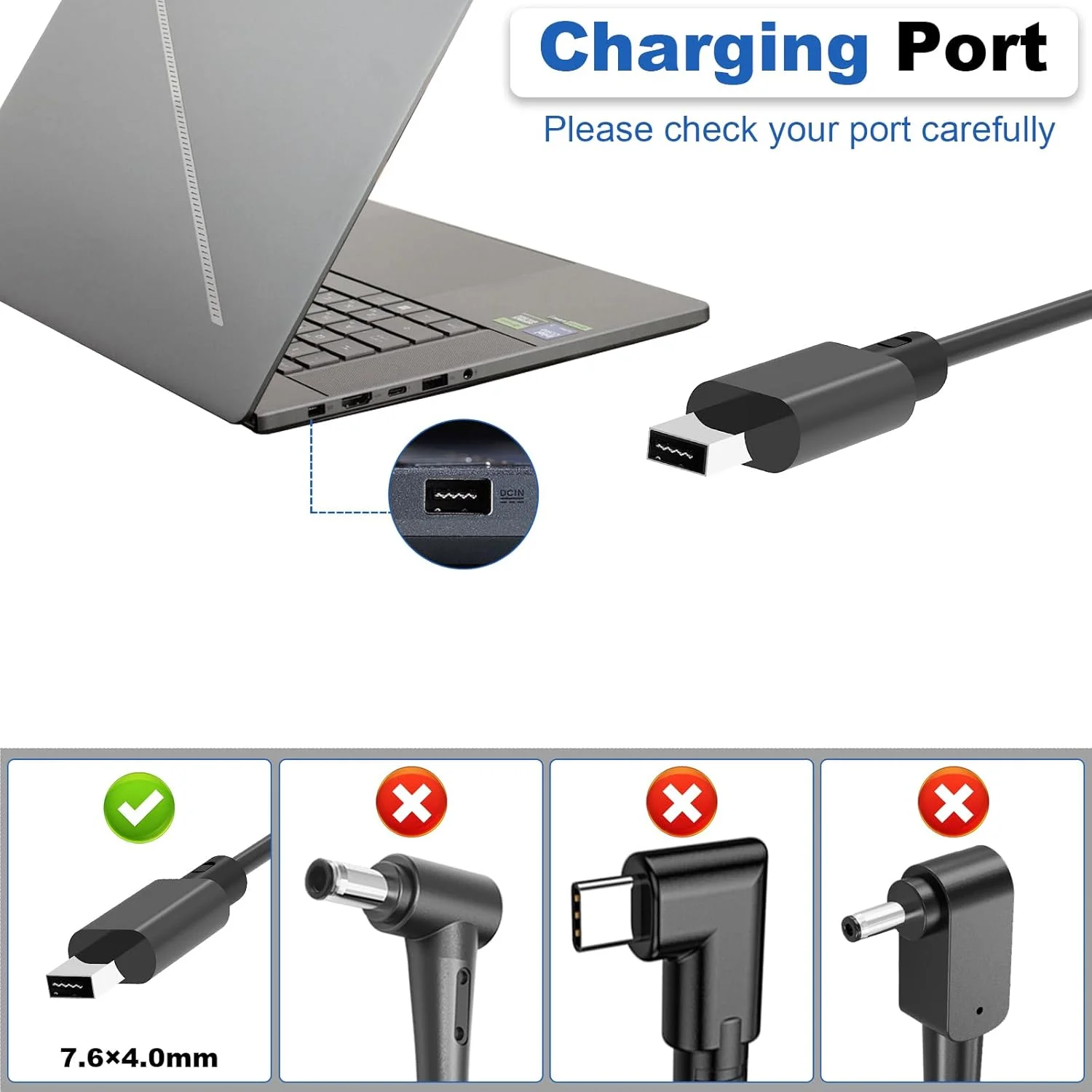 آداپتور AC 240W 20V 12A برای لپ تاپ های ایسوس ROG Zephyrus G16 GU605 G14 GA403 TUF Gaming A14 A16 FA401UM FA401KM FA608WP FA608UM مدل های ADP-240EB B و ADP-240EB C آداپتور AC 240W 20V 12A برای لپ تاپ های ایسوس ROG Zephyrus G16 GU605 G14 GA403 TUF Gaming A14 A16 FA401UM FA401KM FA608WP FA608UM مدل های ADP-240EB B و ADP-240EB C