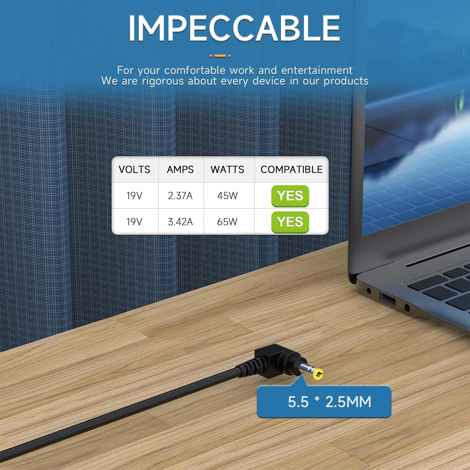 آداپتور شارژر لپ تاپ 65 واتی برای توشیبا ستلایت C55 C655 C850 C50 L755 C855 L655 L745 P50 C855D C55D S55؛ پورتژه Z30 Z930 Z830؛ برای ستلایت ریدیوس 11 14 15 PA3917U-1ACA سیم برق آداپتور شارژر لپ تاپ 65 واتی برای توشیبا ستلایت C55 C655 C850 C50 L755 C855 L655 L745 P50 C855D C55D S55؛ پورتژه Z30 Z930 Z830؛ برای ستلایت ریدیوس 11 14 15 PA3917U-1ACA سیم برق