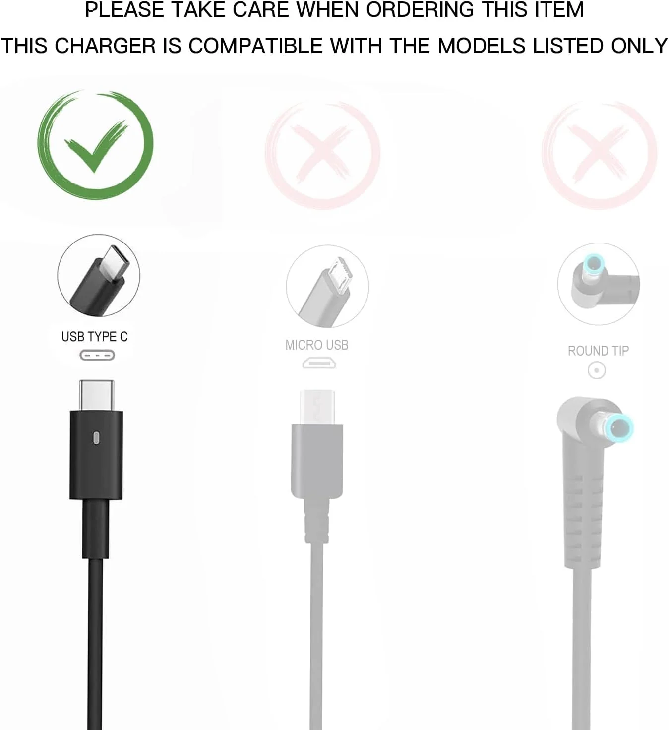 آداپتور برق 65W 45W USB-C، شارژر لپ تاپ دل، سازگار با Dell Latitude 7275 7370 5420 5285 5290 5520 XPS 13 9250 9360 9365 9370 9380 9350 Chromebook 3100 3400 5190 la65nm170 آداپتور برق 65W 45W USB-C، شارژر لپ تاپ دل، سازگار با Dell Latitude 7275 7370 5420 5285 5290 5520 XPS 13 9250 9360 9365 9370 9380 9350 Chromebook 3100 3400 5190 la65nm170