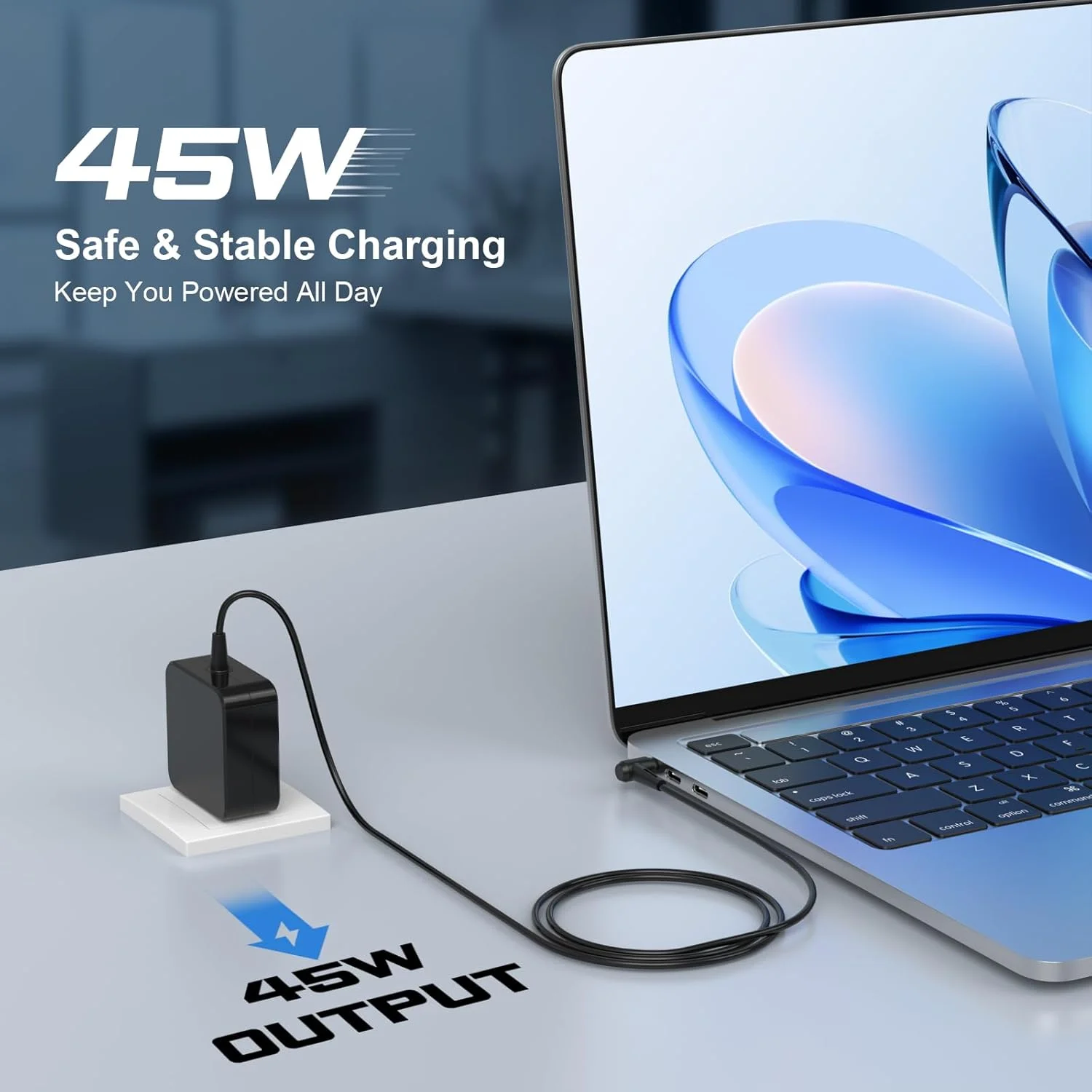 آداپتور 45 واتی سازگار با ایسوس ویووبوک F512JA، ذنبوک UX330 و سایرین به همراه سیم برق (4.0mm*1.35mm) آداپتور 45 واتی سازگار با ایسوس ویووبوک F512JA، ذنبوک UX330 و سایرین به همراه سیم برق (4.0mm*1.35mm)