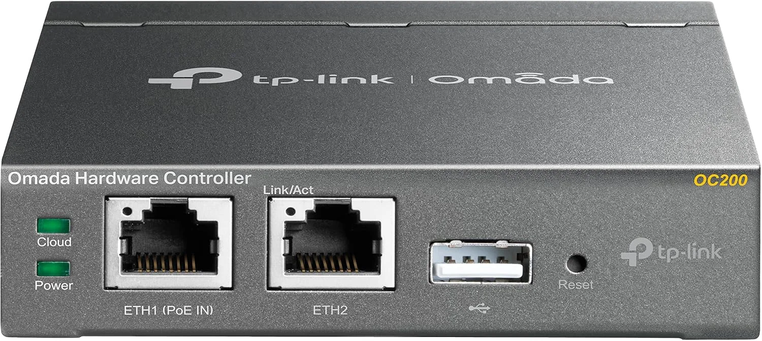 کنترلر ابری PoE تیپیلینک OC200 - بدنه فلزی - نظارت بلادرنگ - نصب آسان - USB برای پشتیبانگیری خودکار کنترلر ابری PoE تیپیلینک OC200 - بدنه فلزی - نظارت بلادرنگ - نصب آسان - USB برای پشتیبانگیری خودکار