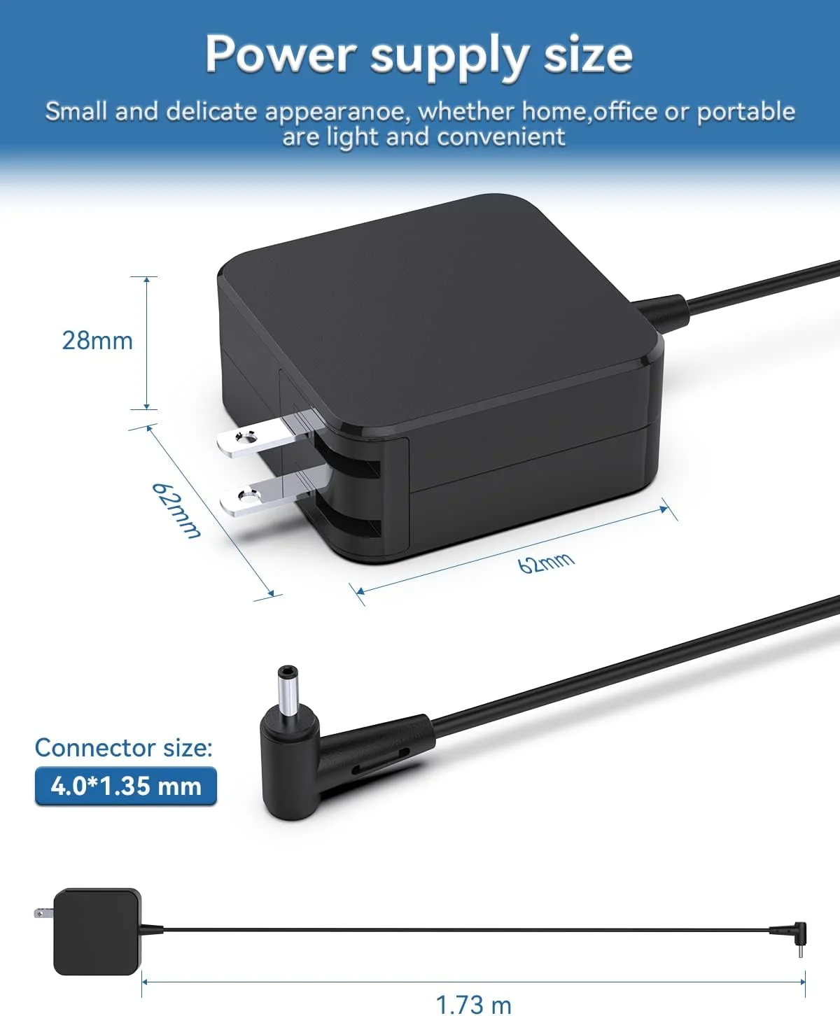 شارژر لپ تاپ 45 واتی سازگار با ایسوس ZenBook AD883J20 X540S X540L Q504U Q302L X553M UX360C Q200E C300S C300M Q200E Q502LA Q302U X200MA X541NA UX305 UX330 UX330U UX360 شارژر لپ تاپ 45 واتی سازگار با ایسوس ZenBook AD883J20 X540S X540L Q504U Q302L X553M UX360C Q200E C300S C300M Q200E Q502LA Q302U X200MA X541NA UX305 UX330 UX330U UX360