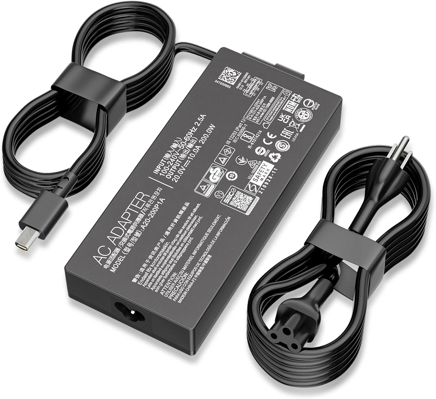 آداپتور برق 200 وات ADP-200JB K مناسب برای لپتاپهای Asus Rog Zephyrus G16 Ga605w Gu605 Ga605 Tuf Gaming A14 Fa401 و Proart Px13 P16 H7606 Pz13 Hn7306 با کانکتور مستطیلی آداپتور برق 200 وات ADP-200JB K مناسب برای لپتاپهای Asus Rog Zephyrus G16 Ga605w Gu605 Ga605 Tuf Gaming A14 Fa401 و Proart Px13 P16 H7606 Pz13 Hn7306 با کانکتور مستطیلی