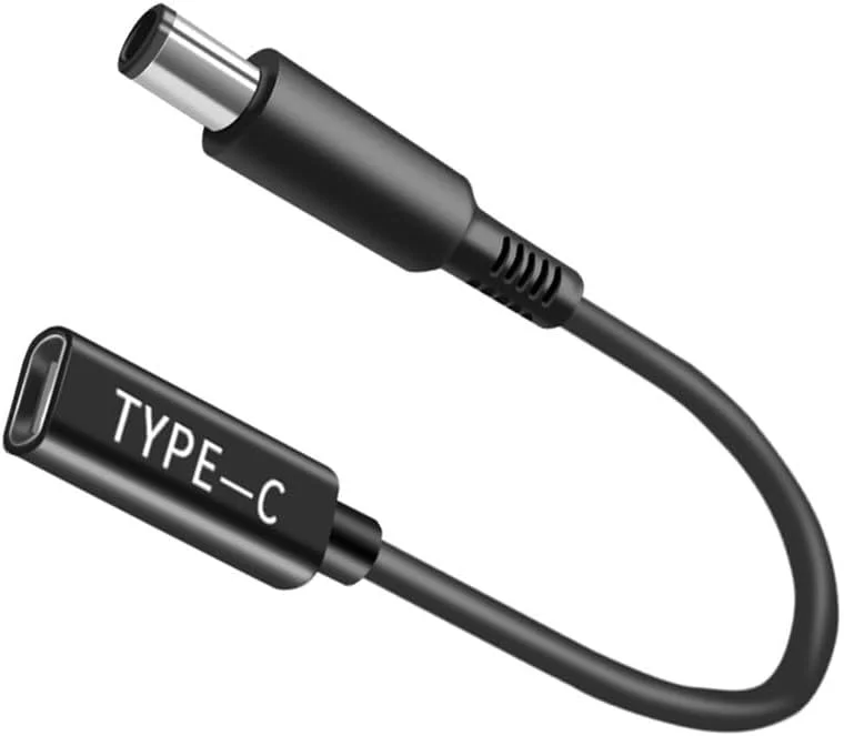 آداپتور پلاگ DC کابل 7.4x5.0mm، آداپتور نر به مادگی DC 12V 19V 20V، آداپتور USB C pd به DC 7.4x5.0mm مناسب برای سری لپ تاپ های دل Latitude آداپتور پلاگ DC کابل 7.4x5.0mm، آداپتور نر به مادگی DC 12V 19V 20V، آداپتور USB C pd به DC 7.4x5.0mm مناسب برای سری لپ تاپ های دل Latitude