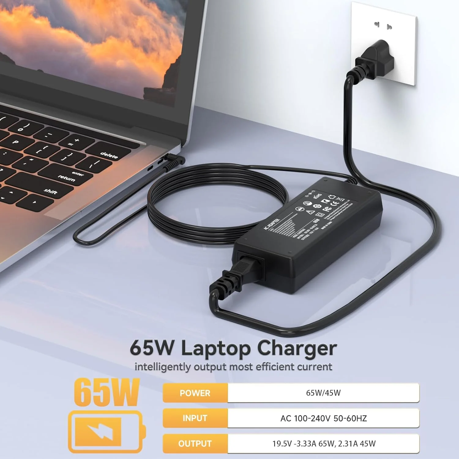 شارژر لپ تاپ 65 وات 45 وات سازگار با مدل 15 اچ پی: سری های 15-dy، 15-dq، 15-da، 15-db، 15-dw، 15-f، 15-ef، 15-ab، 15-ac، 15-af، 15-an، 15-au، 15-aw، 15-ay، 15-ba، 15-bn، 15-bk، 15-br، 15-bs، 15-bw شارژر لپ تاپ 65 وات 45 وات سازگار با مدل 15 اچ پی: سری های 15-dy، 15-dq، 15-da، 15-db، 15-dw، 15-f، 15-ef، 15-ab، 15-ac، 15-af، 15-an، 15-au، 15-aw، 15-ay، 15-ba، 15-bn، 15-bk، 15-br، 15-bs، 15-bw