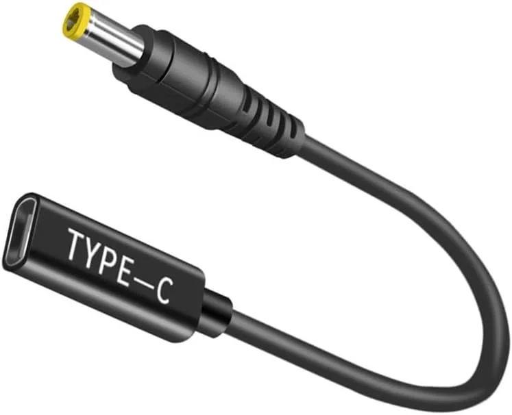 کابل آداپتور 100W PD 4.0x1.35 USB C، کابل 4.0 X 1.35 میلیمتر به USB C آداپتور 19 ولت، ورودی USB Type C نر به آداپتور DC 4.5 x DC 4.5x1.35mm کابل شارژ برق نر مناسب برای سری لپتاپ ایسوس کابل آداپتور 100W PD 4.0x1.35 USB C، کابل 4.0 X 1.35 میلیمتر به USB C آداپتور 19 ولت، ورودی USB Type C نر به آداپتور DC 4.5 x DC 4.5x1.35mm کابل شارژ برق نر مناسب برای سری لپتاپ ایسوس