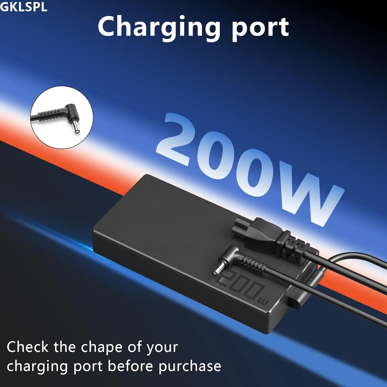 شارژر 200 واتی 150 واتی سازگار با لپ تاپ های ایسوس سری Q Q540 Q540VJ Q540V Q540VJ-I93050 Q530 Q530V Q530VJ، منبع تغذیه گیمینگ/خلاقانه شارژر 200 واتی 150 واتی سازگار با لپ تاپ های ایسوس سری Q Q540 Q540VJ Q540V Q540VJ-I93050 Q530 Q530V Q530VJ، منبع تغذیه گیمینگ/خلاقانه