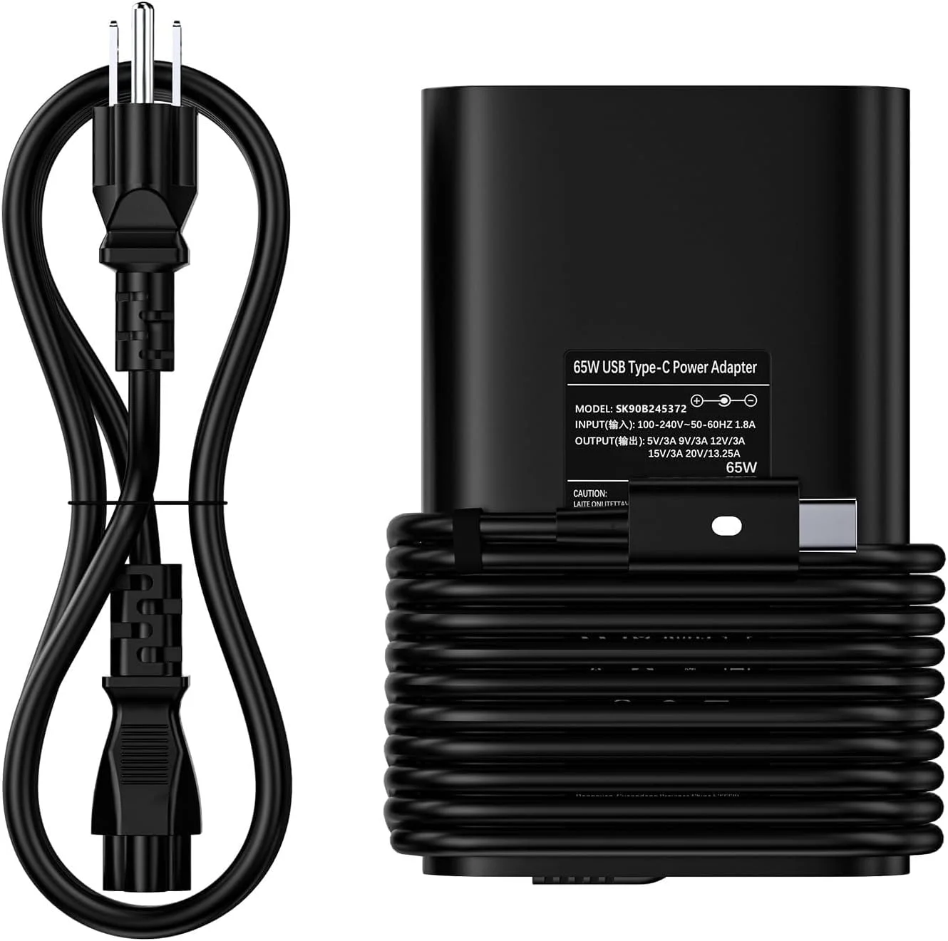 شارژر لپ تاپ 65 واتی USB C برای HP Pavilion x360 11 13 15، Envy x360 13 15 17، 15-f111dx 15-f211wm 15-f233wm 15-f278nr، شارژ سریع برای Dell Samsung Asus Acer Google Chromebook Type C شارژر لپ تاپ 65 واتی USB C برای HP Pavilion x360 11 13 15، Envy x360 13 15 17، 15-f111dx 15-f211wm 15-f233wm 15-f278nr، شارژ سریع برای Dell Samsung Asus Acer Google Chromebook Type C