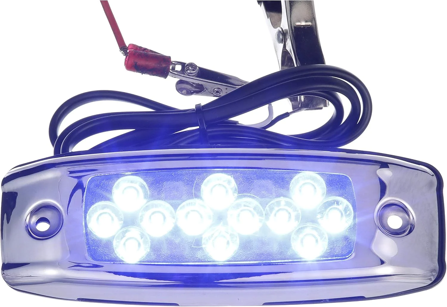 چراغ زیرآبی ال ای دی اژدهای آبی SEACHOICE، ۱۲ ال ای دی آبی، ۵۵۰۰ لومن