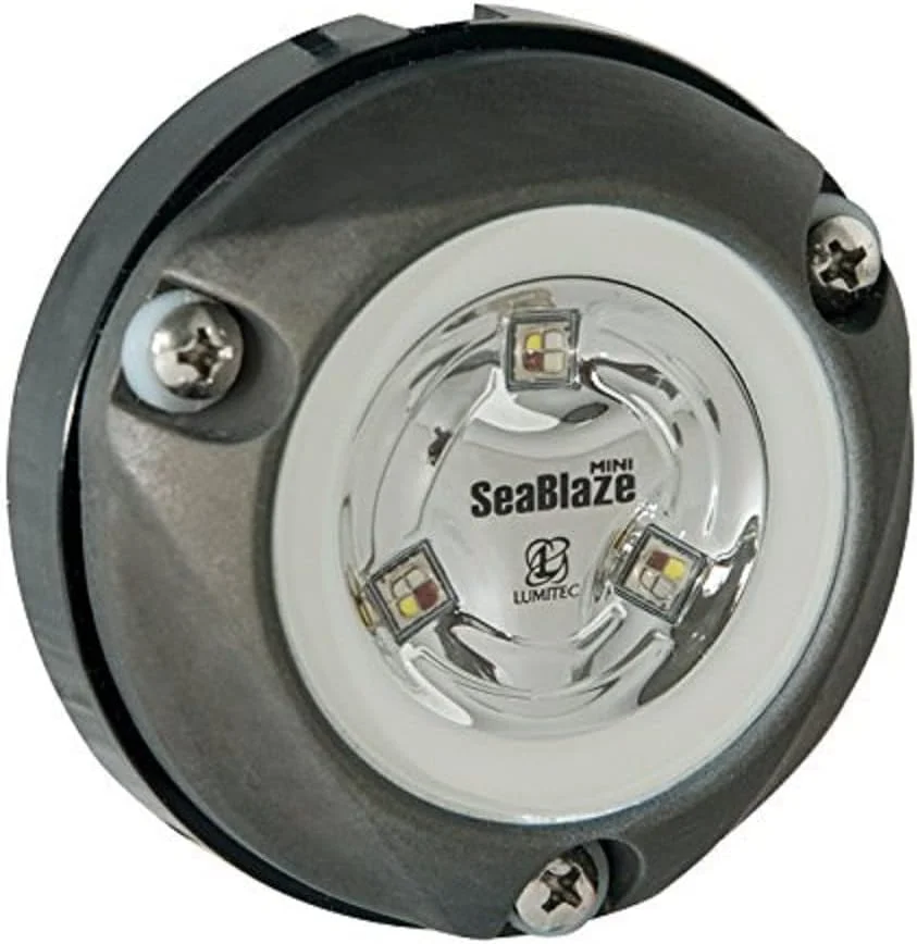 چراغ زیرآبی ال ای دی کوچک Lumitec Lighting، نصب سطحی، زامبزی