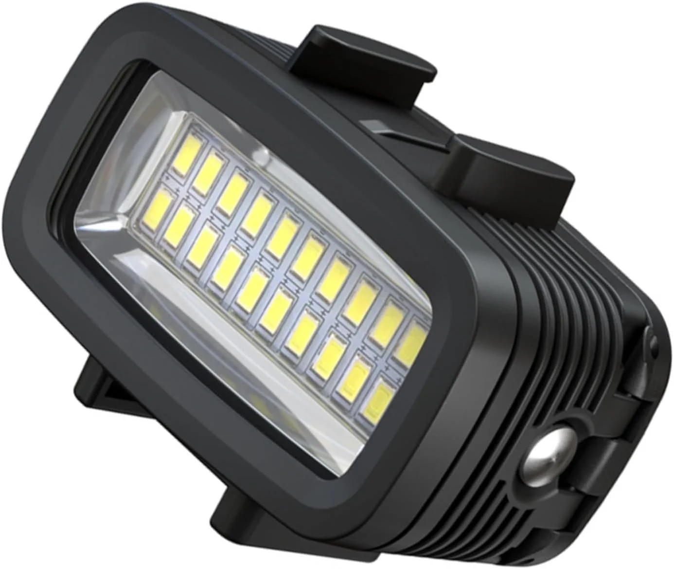 چراغ LED دوربین IPX8 با حالتهای قابل تنظیم، 3 فیلتر، جریان مستقیم، دوربینهای اکشن، مانت کفشک سرد چراغ LED دوربین IPX8 با حالتهای قابل تنظیم، 3 فیلتر، جریان مستقیم، دوربینهای اکشن، مانت کفشک سرد