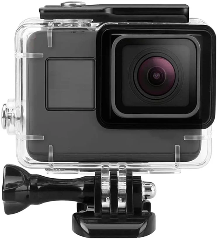 محفظه ضد آب برای دوربین های اکشن GoPro Hero 5 6 7 Black، محافظ زیر آب با براکت برای لوازم جانبی دوربین اکشن Go Pro Hero5 6 Hero7 Black
