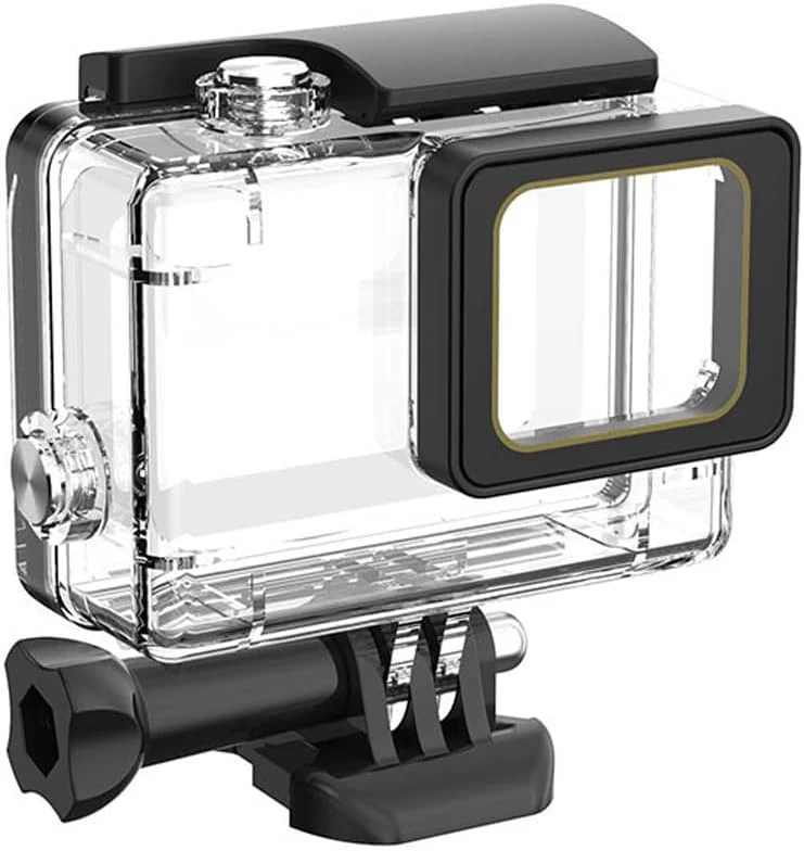 محفظه ضد آب با فیلترهای غواصی برای GoPro Hero 7/6/5 Black - محفظه زیر آبی 40 متری برای غواصی سطحی، غواصی اسکوبا و ورزش های آبی