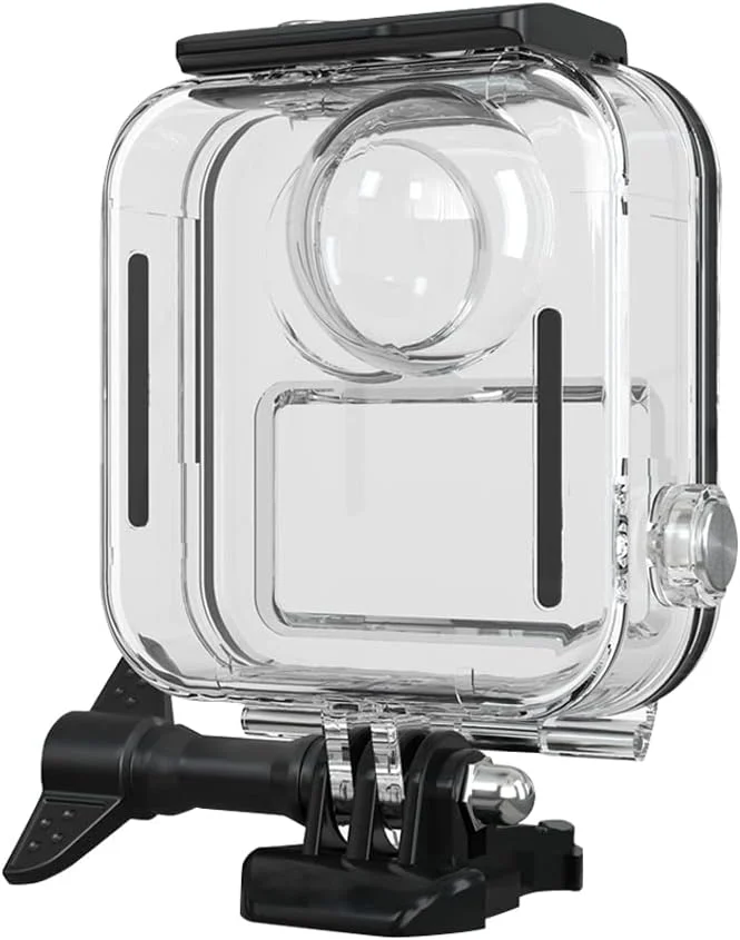 محفظه ضد آب برای دوربین اکشن گو پرو مکس 360 با صفحه لمسی، محافظ زیر آب با براکت برای کیت لوازم جانبی دوربین اکشن GoPro MAX 360 محفظه ضد آب برای دوربین اکشن گو پرو مکس 360 با صفحه لمسی، محافظ زیر آب با براکت برای کیت لوازم جانبی دوربین اکشن GoPro MAX 360