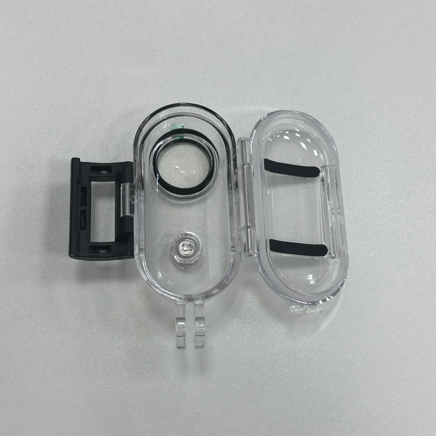 محفظه ضد آب سازگار با دوربین کوچک بدنه، محفظه ضد آب برای دوربین اکشن با موقعیت دکمه مشابه، مناسب برای کمپینگ، پیاده روی، ماهیگیری