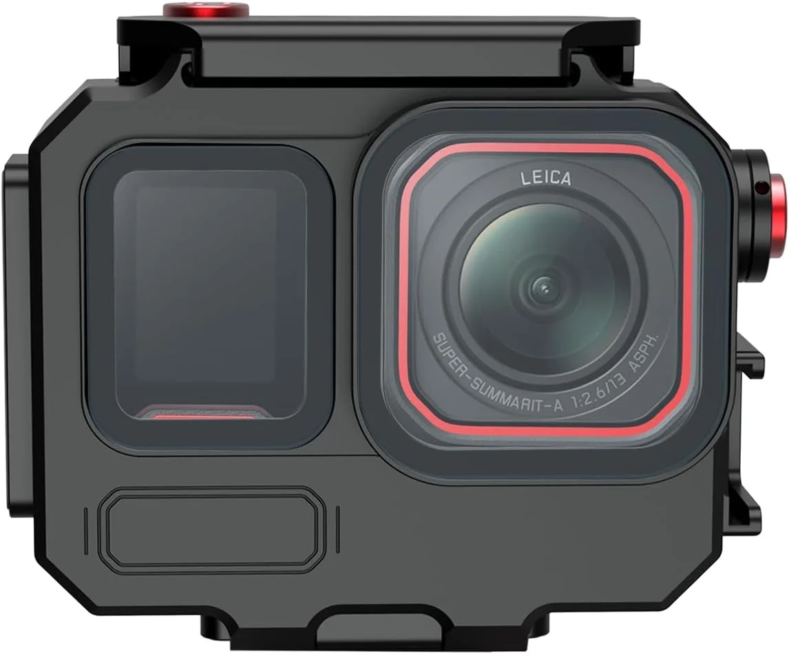 محفظه ضد آب آلومینیومی 80 متری برای Ace Pro/Ace Pro 2، قاب های غواصی دوربین با آداپتور نصب مغناطیسی، محفظه محافظ غواصی دوربین (فقط قاب غواصی)