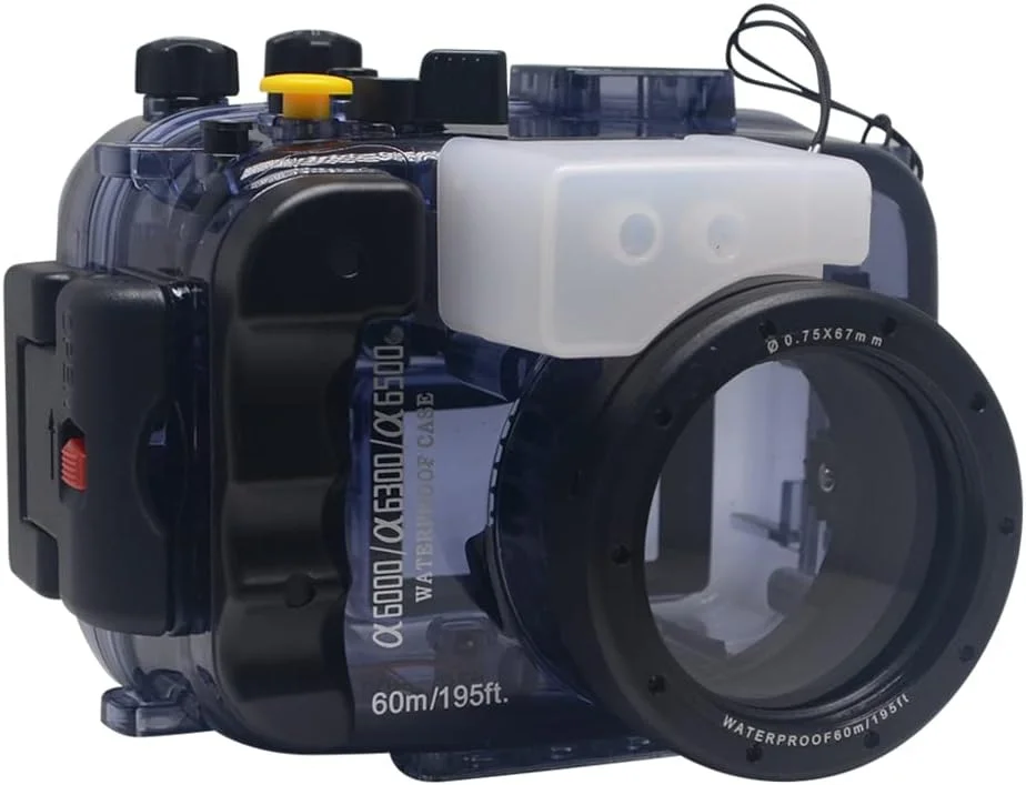 محفظه ضد آب مک‌پلاس برای دوربین سونی A6000 A6300 A6400 A6500 تا عمق 40 متر