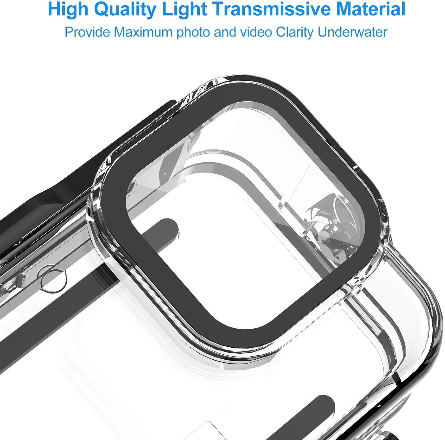 محفظه محافظ ضد آب Kuptone تا عمق 60 متر با لوازم جانبی نصب براکت برای دوربین های اکشن Go Pro 11/10/9