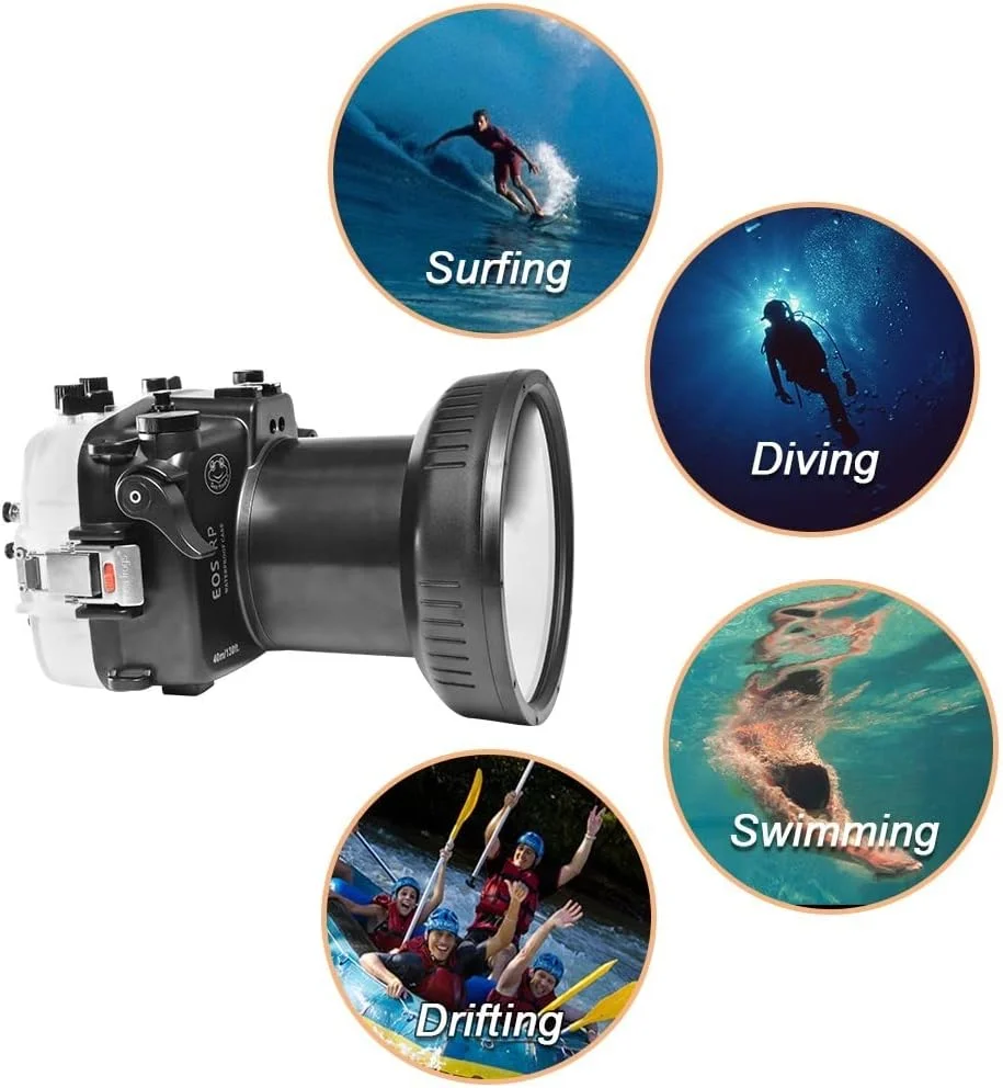 محفظه ضد آب سی فراگز برای Canon EOS RP + EF16-35mm برای عکاسی در زیر آب - [40m/130ft]