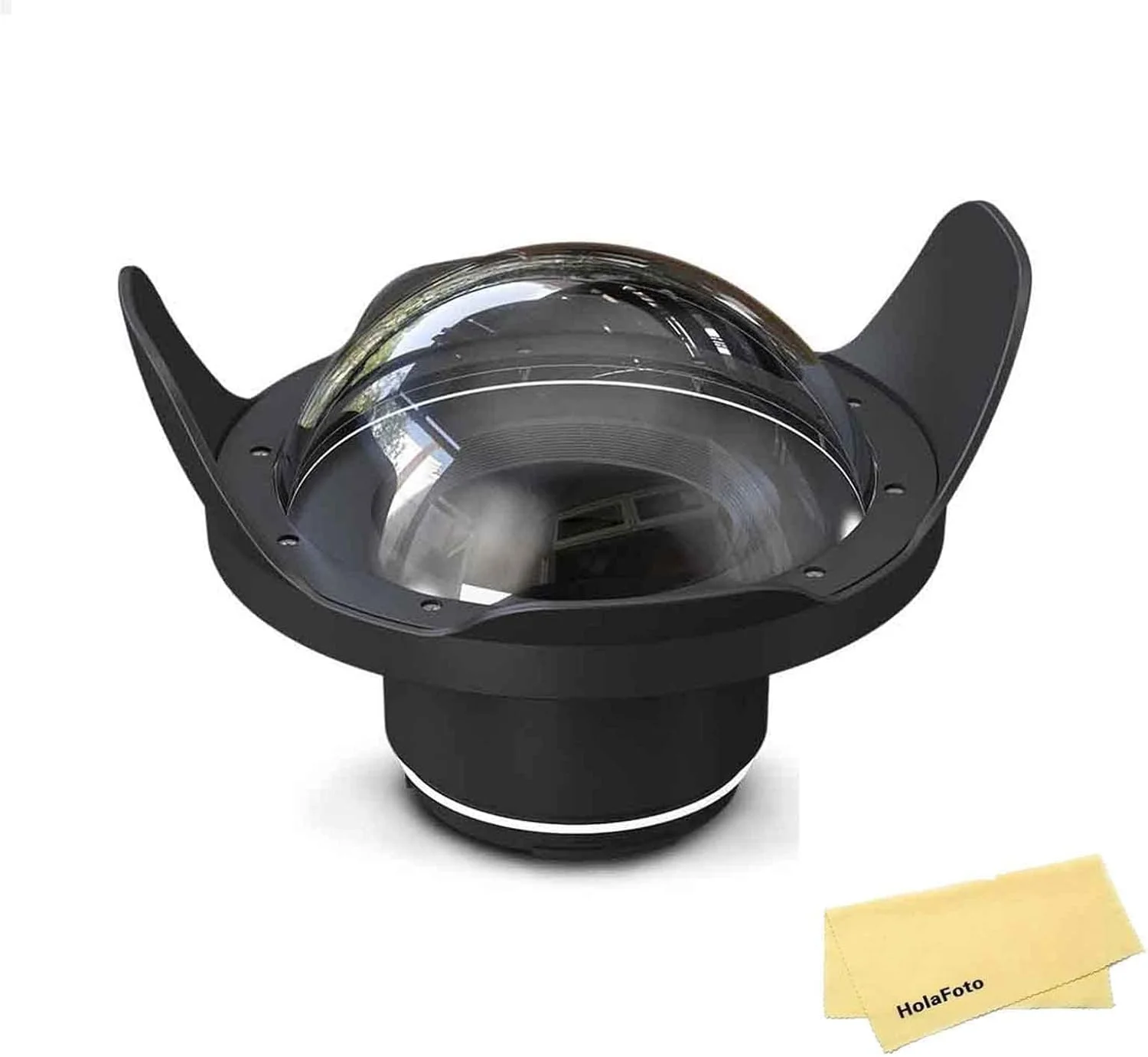 پورت دام زاویه باز 8 اینچی SeaFrogs WA006-C اکریلیک اپتیکال 40 متری/130 فوتی برای کیس دوربین زیر آب (Φ 90mm* L 78mm)