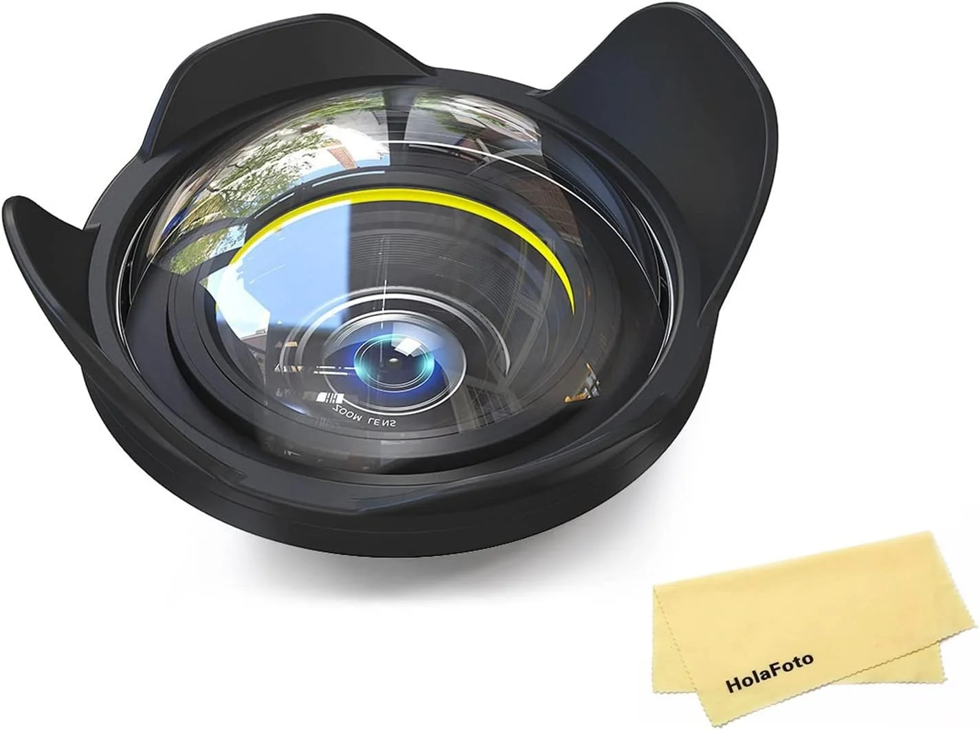 پورت دایره ای خیس 6 اینچی Seafrogs WA-007 [60M/195ft] با رزوه 67 میلی‌متری برای محفظه دوربین زیر آب Sea Frogs Meikon و غواصی Fisheye