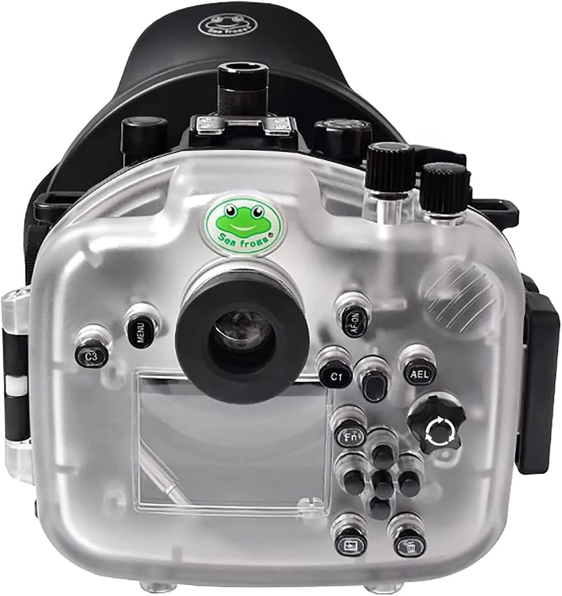 محفظه زیرآبی Seafrogs برای Sony A7S III + کیت پورت گنبدی WA005F 6 اینچی، قاب ضد آب 40 متری برای Sony A7SIII A7S3 Alpha 7S III+FE16-35mm F2.8, FE 28-70mm F3.5-5.6, 24-70mm F/4 محفظه زیرآبی Seafrogs برای Sony A7S III + کیت پورت گنبدی WA005F 6 اینچی، قاب ضد آب 40 متری برای Sony A7SIII A7S3 Alpha 7S III+FE16-35mm F2.8, FE 28-70mm F3.5-5.6, 24-70mm F/4