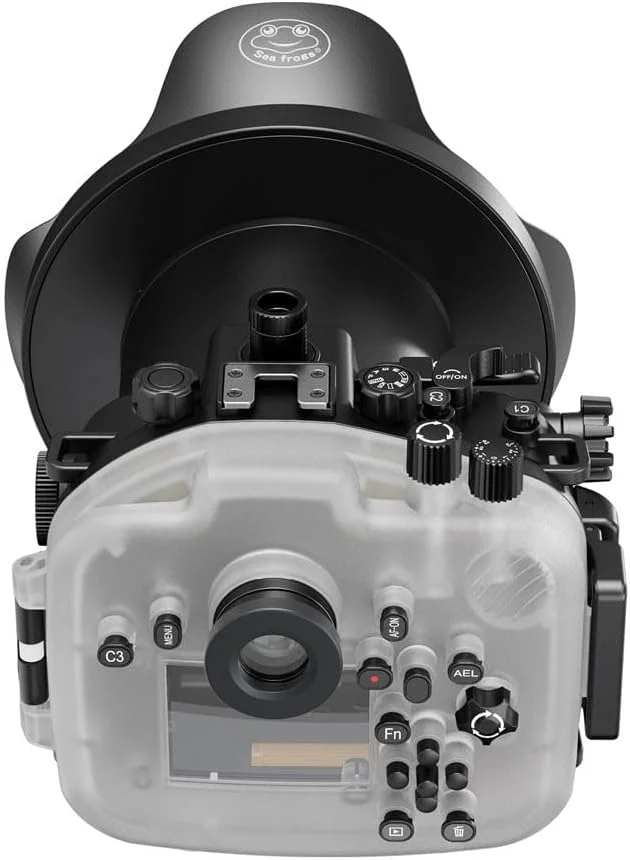 محفظه ضد آب Seafrogs برای Sony A7III A7R III + کیت پورت گنبدی 6 اینچی WA005A، کیس غواصی با پورت تخت برای Sony A7R3 A7M3 + 28-70mm F3.5-5.6, 24-70mm F2.8 GM محفظه ضد آب Seafrogs برای Sony A7III A7R III + کیت پورت گنبدی 6 اینچی WA005A، کیس غواصی با پورت تخت برای Sony A7R3 A7M3 + 28-70mm F3.5-5.6, 24-70mm F2.8 GM